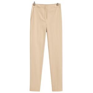 Ann Taylor NWT The Ankle Slim Leg Pants Work Trousers Tan Nude Beige Size 2
